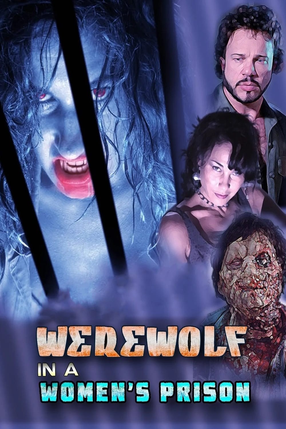 Poster de WEREWOLF IN A WOMENS PRISON en inglés