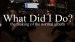 What Did I Do? (The Making of the Normal Album)