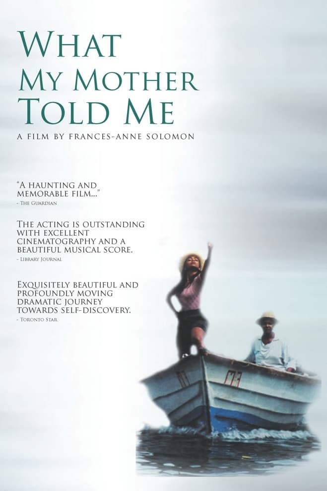 Poster de WHAT MY MOTHER TOLD ME