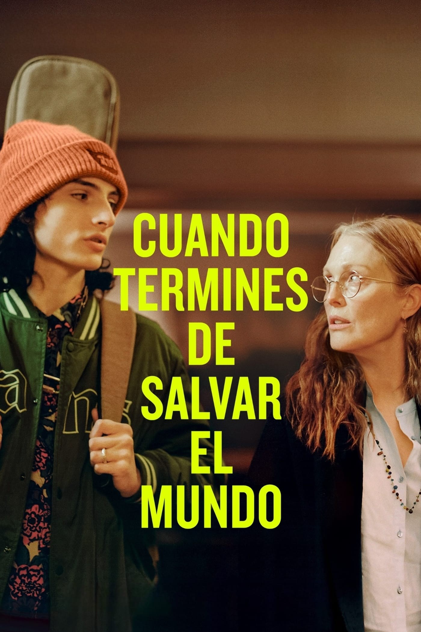 Poster de CUANDO TERMINES DE SALVAR EL MUNDO en español