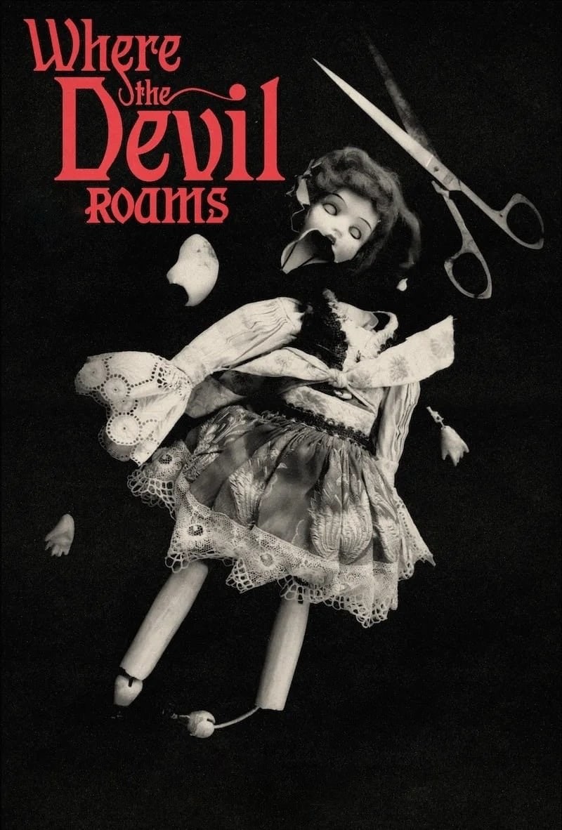 Poster de WHERE THE DEVIL ROAMS en inglés
