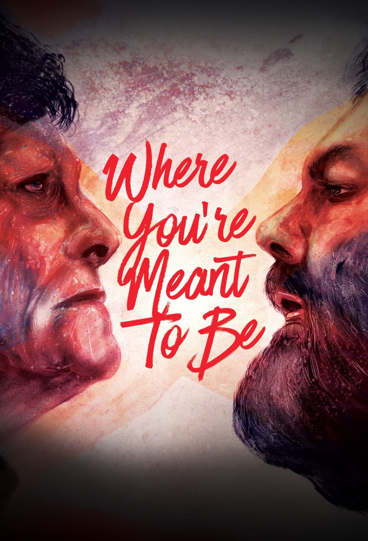 Poster de WHERE YOU'RE MEANT TO BE en inglés