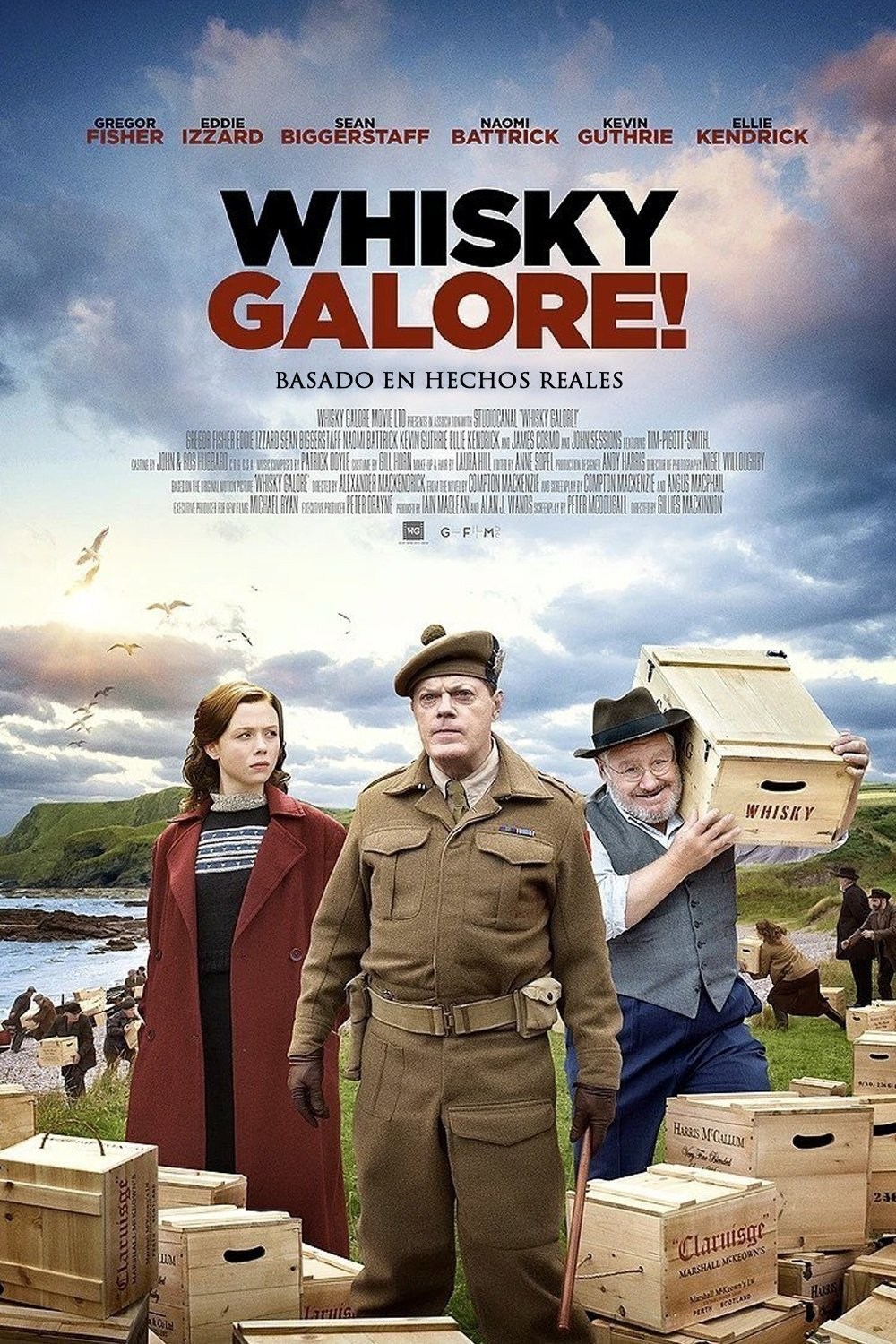 Poster de WHISKY GALORE en español