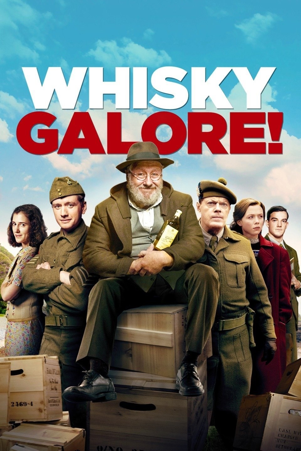Poster de WHISKY GALORE en inglés