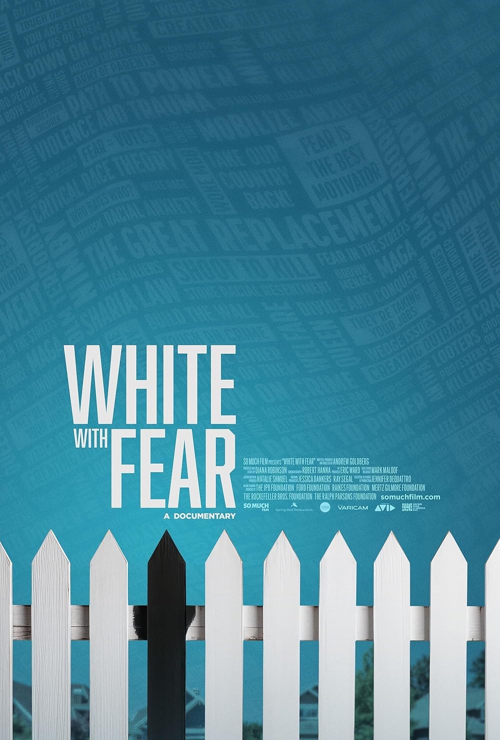 Poster de WHITE WITH FEAR