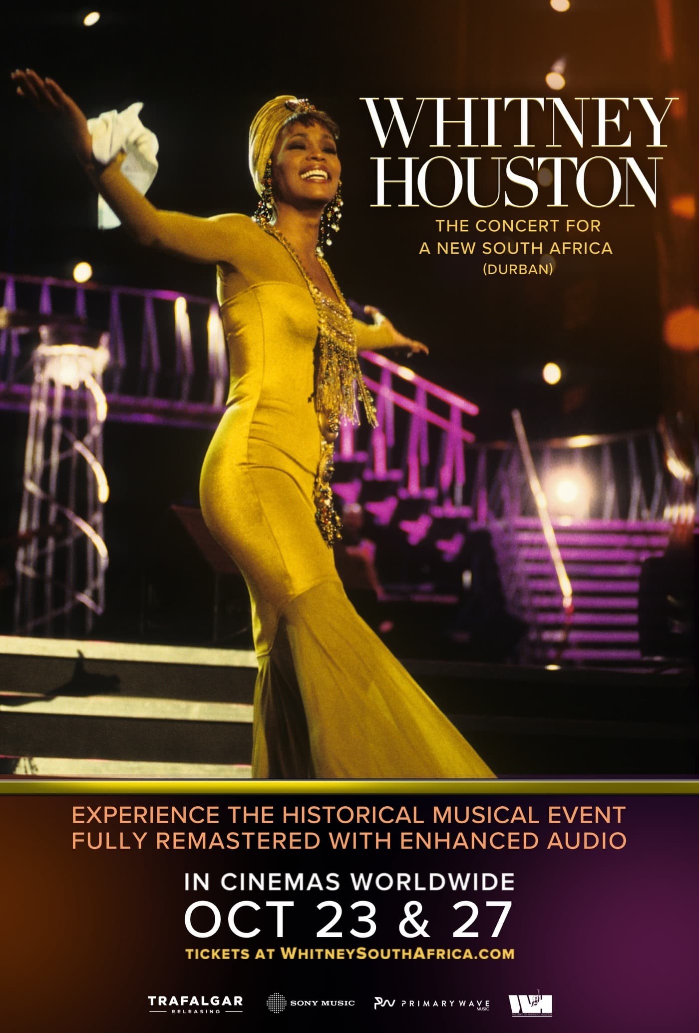 Poster de WHITNEY HOUSTON: THE CONCERT FOR A NEW SOUTH AFRICA (DURBAN)