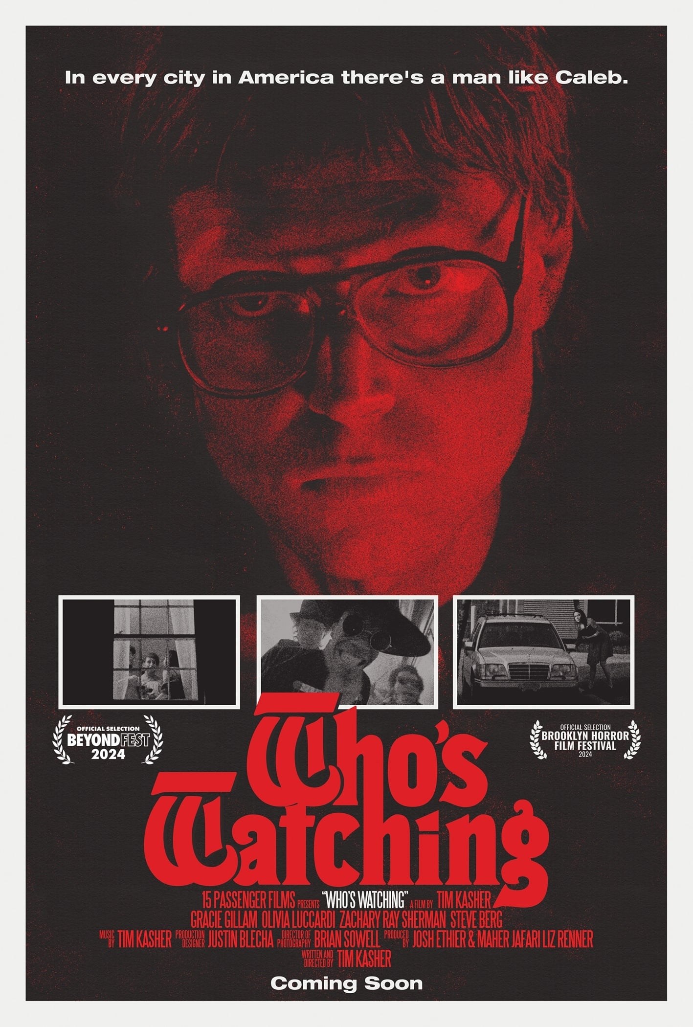Poster de WHO'S WATCHING en inglés