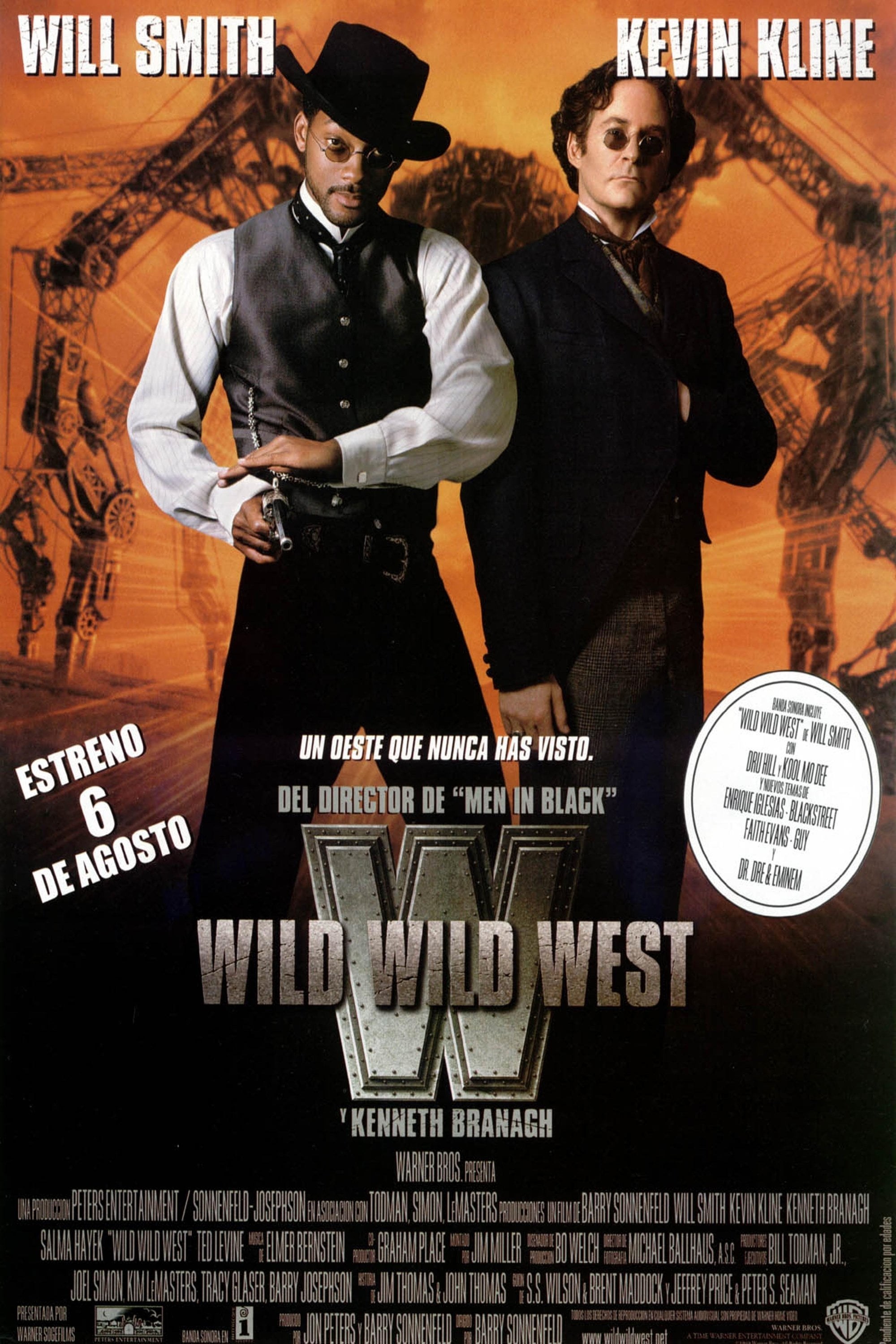 Poster de WILD WILD WEST en español