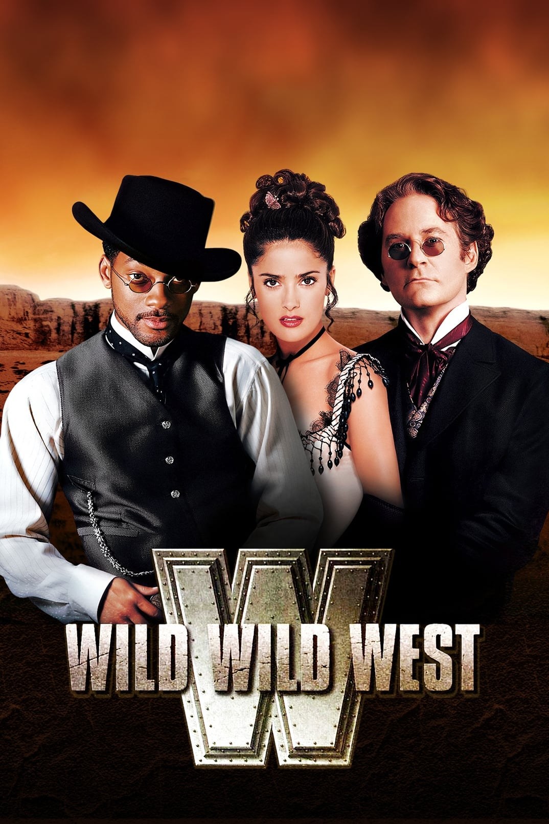 Poster de WILD WILD WEST en inglés
