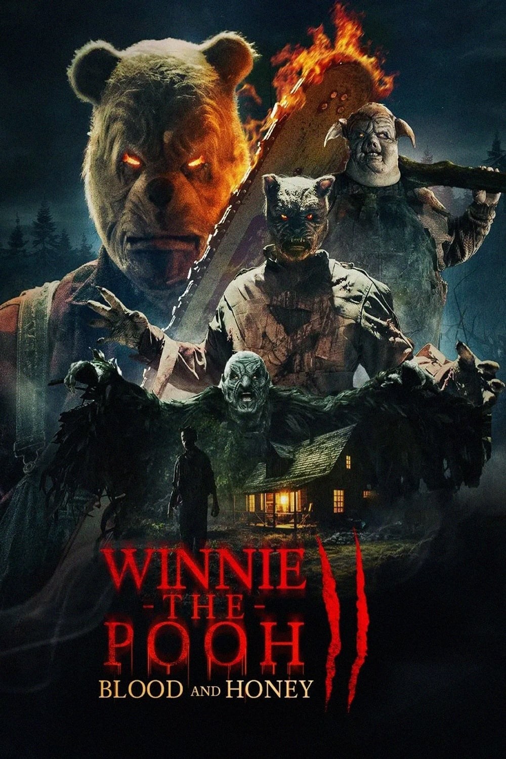 Poster de WINNIE DE POOH: MIEL Y SANGRE 2 en inglés