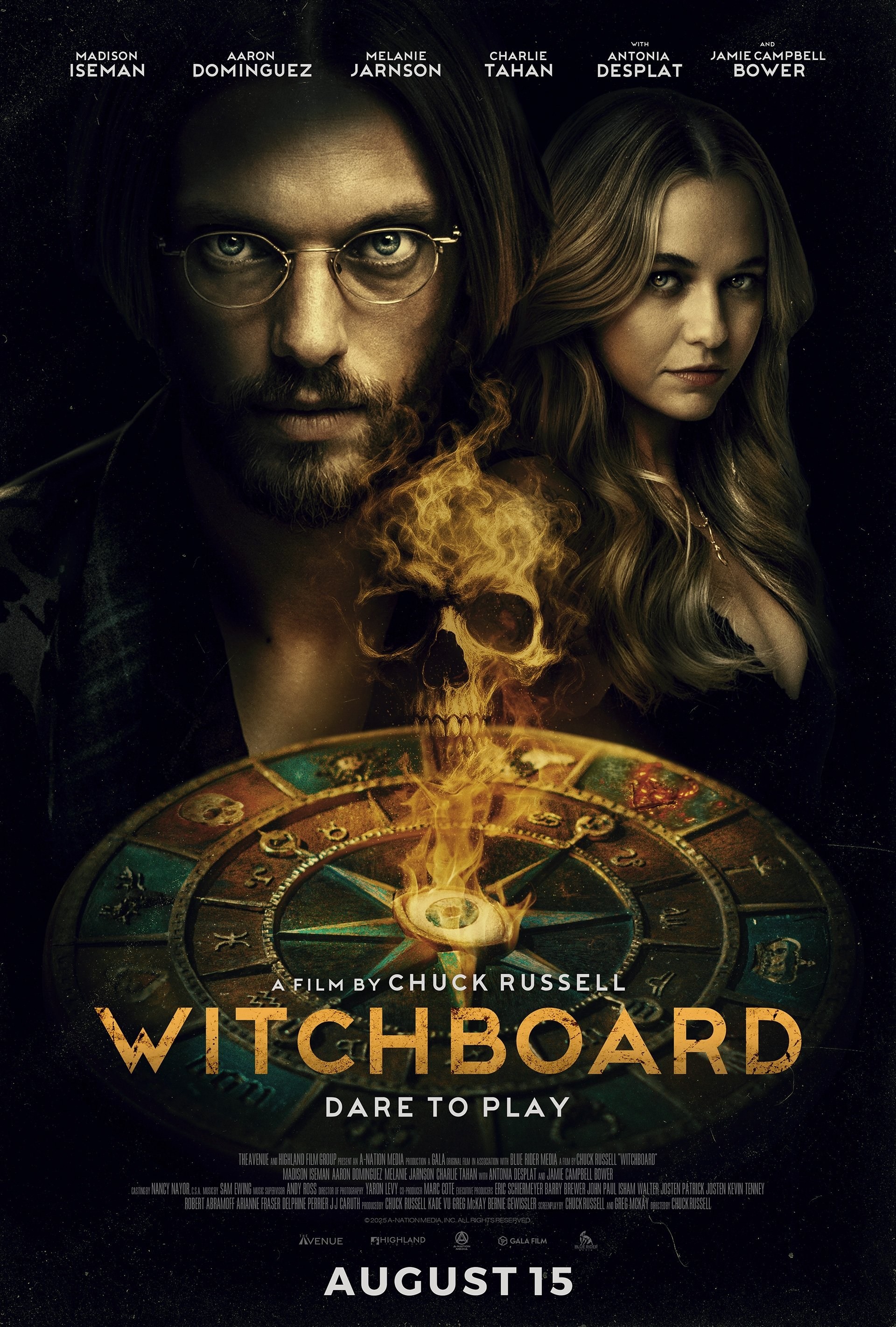Poster de WITCHBOARD en inglés