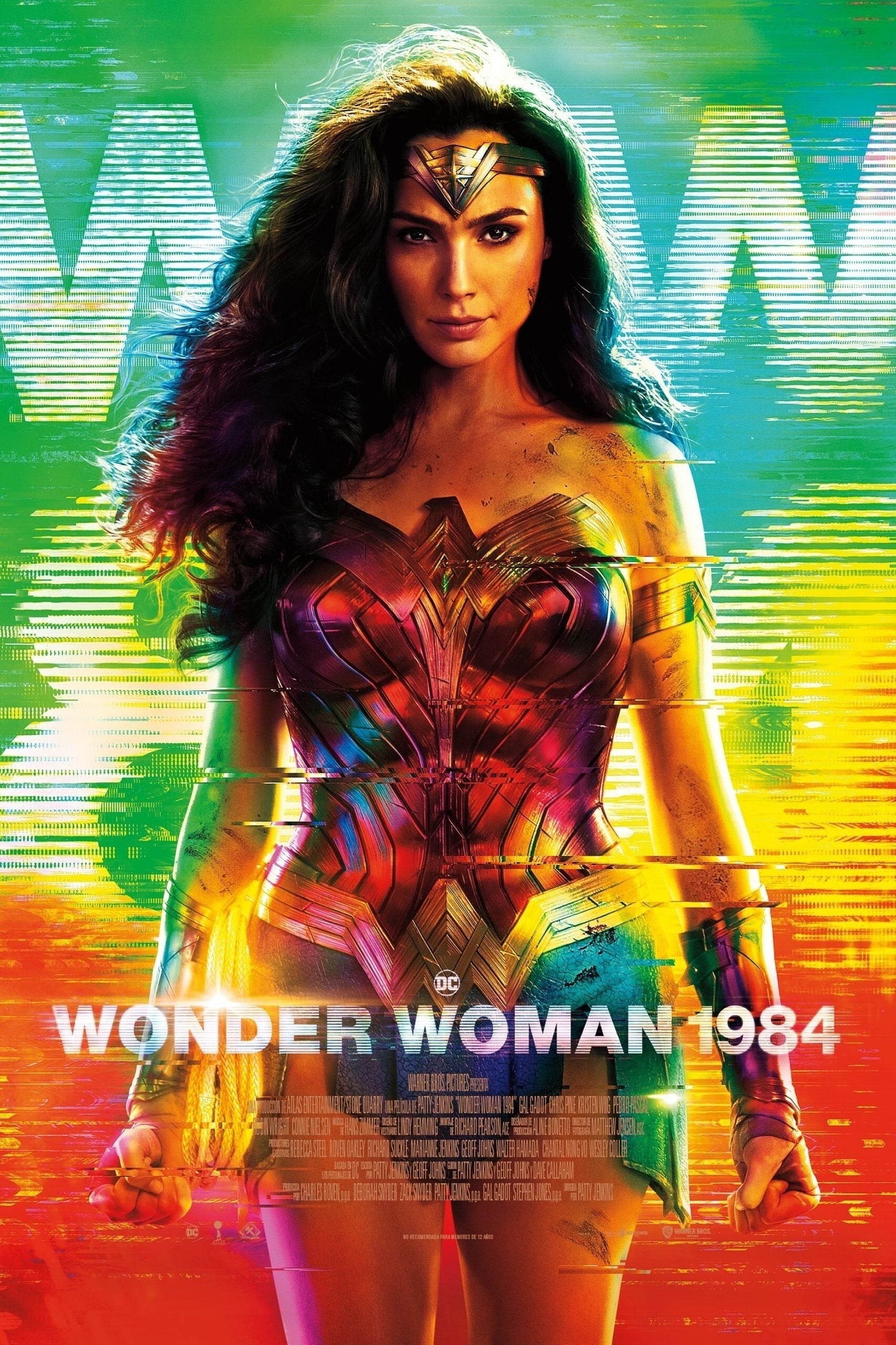 Poster de WONDER WOMAN 1984 en español