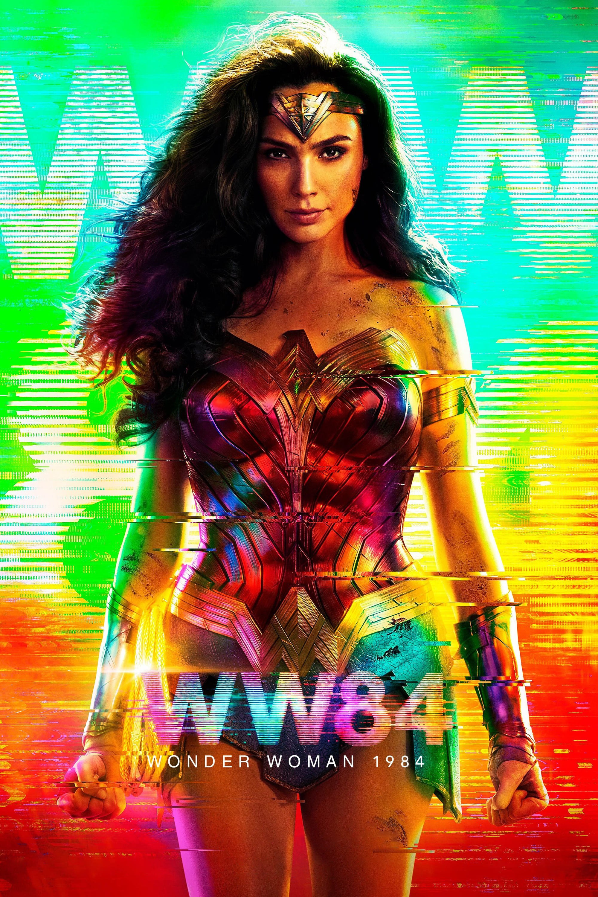 Poster de WONDER WOMAN 1984 en inglés