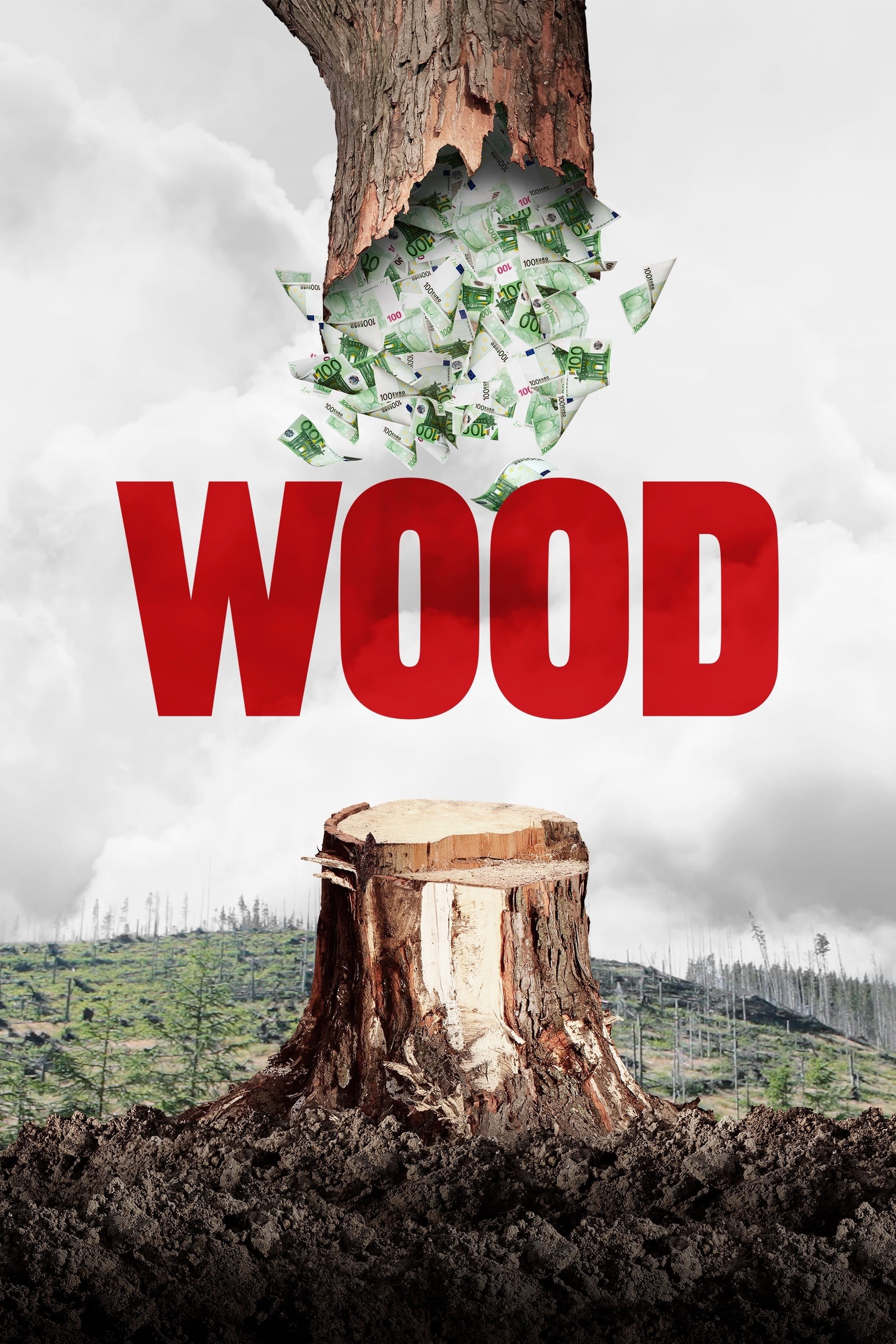 Poster de WOOD en inglés