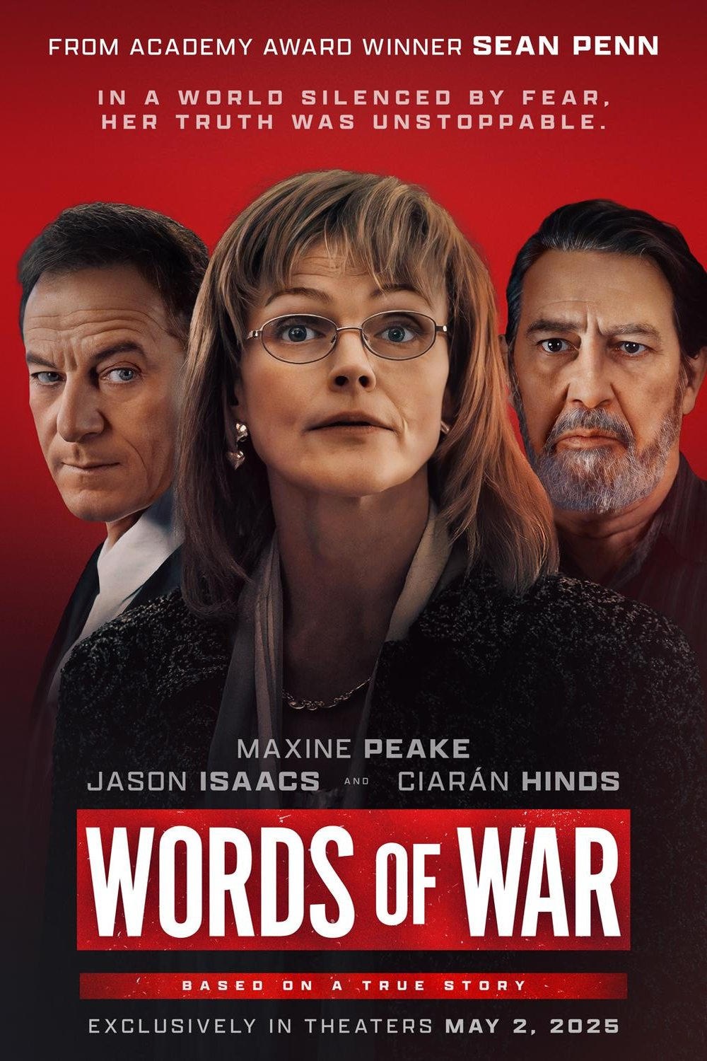 Poster de WORDS OF WAR en inglés