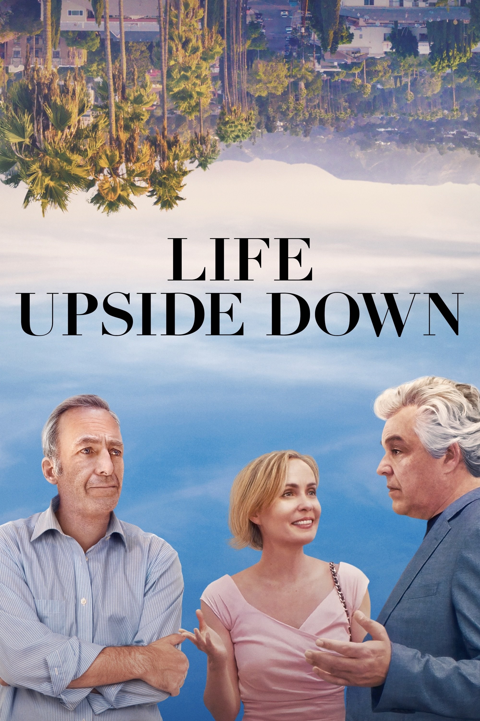 Poster de LIFE UPSIDE DOWN en inglés