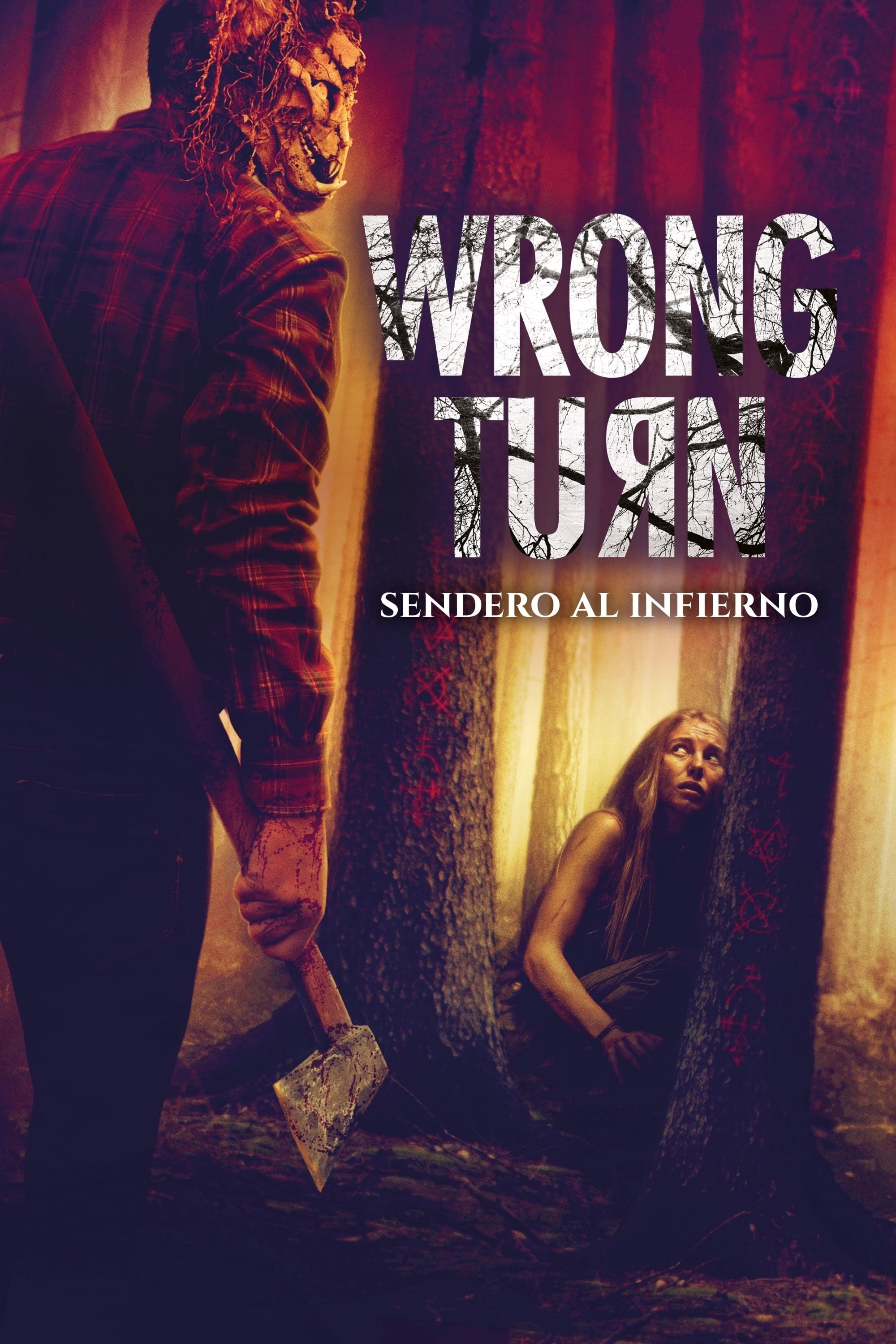 Poster de WRONG TURN. SENDERO AL INFIERNO en español