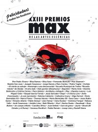 XXIII Premios Max de las artes escénicas