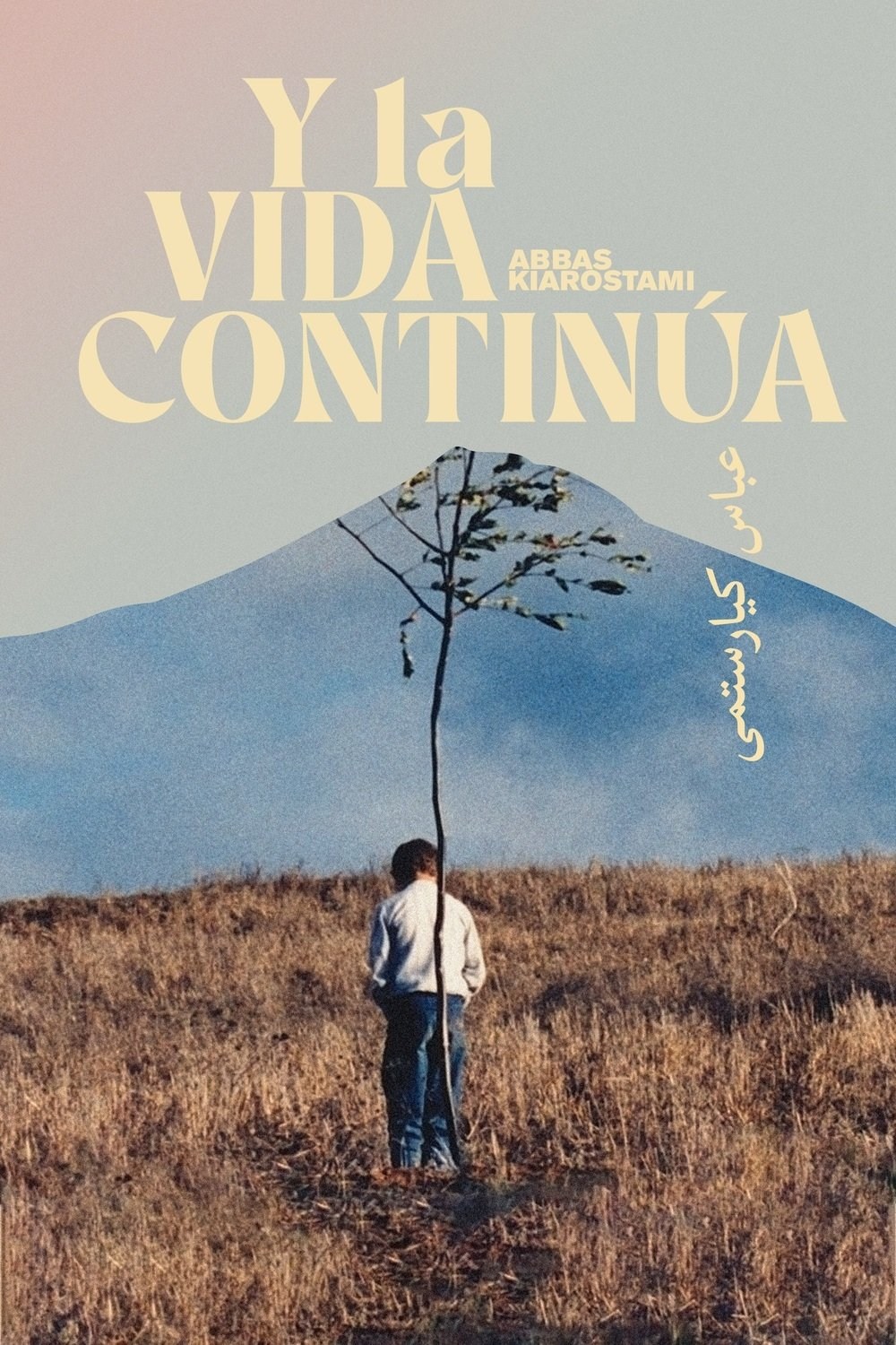 Poster de Y LA VIDA CONTINÚA en español