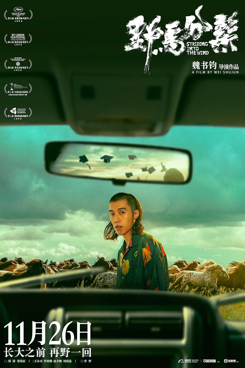 Poster de STRIDING INTO THE WIND