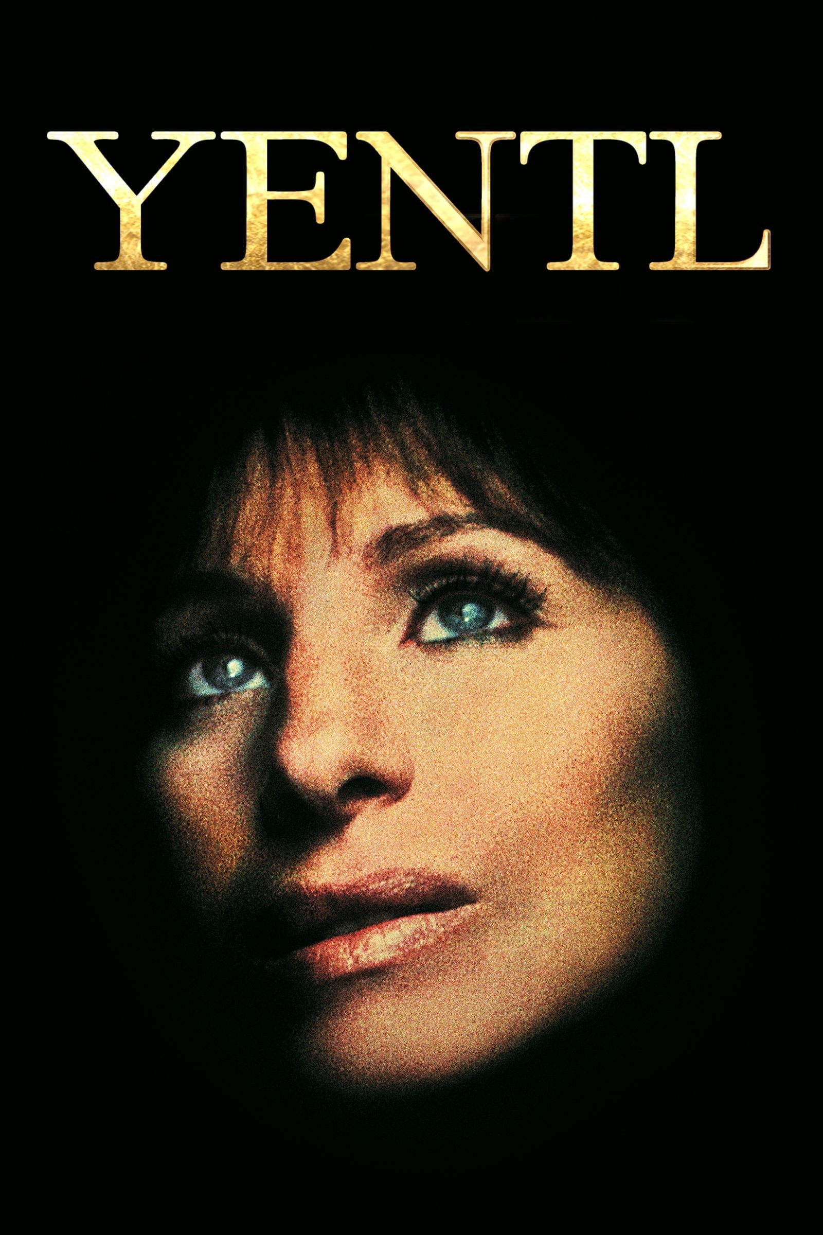 Poster de YENTL en inglés