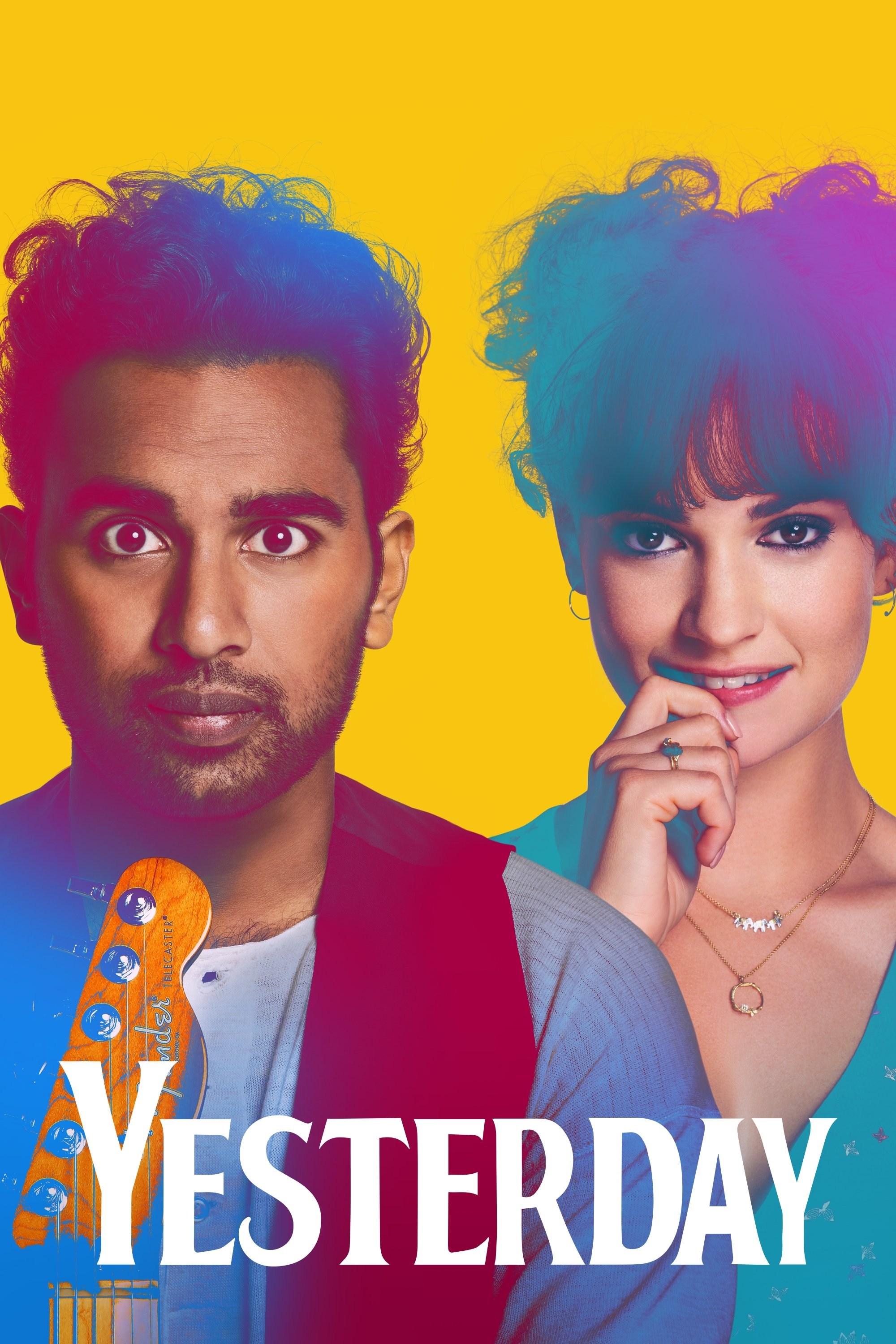 Poster de YESTERDAY en inglés
