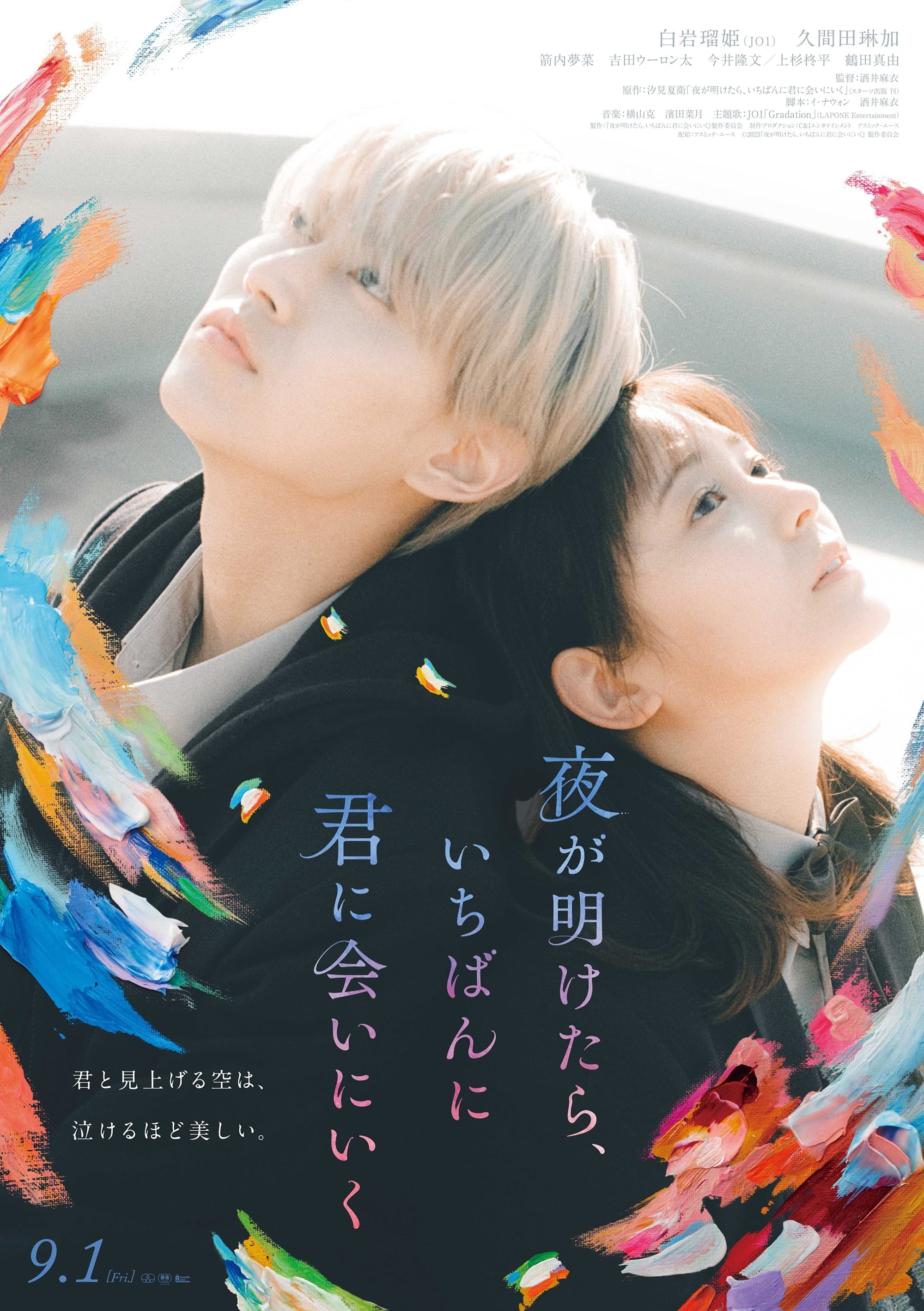 Poster de YO GA AKETARA, ICHIBAN NI KIMI NI AINIIKU