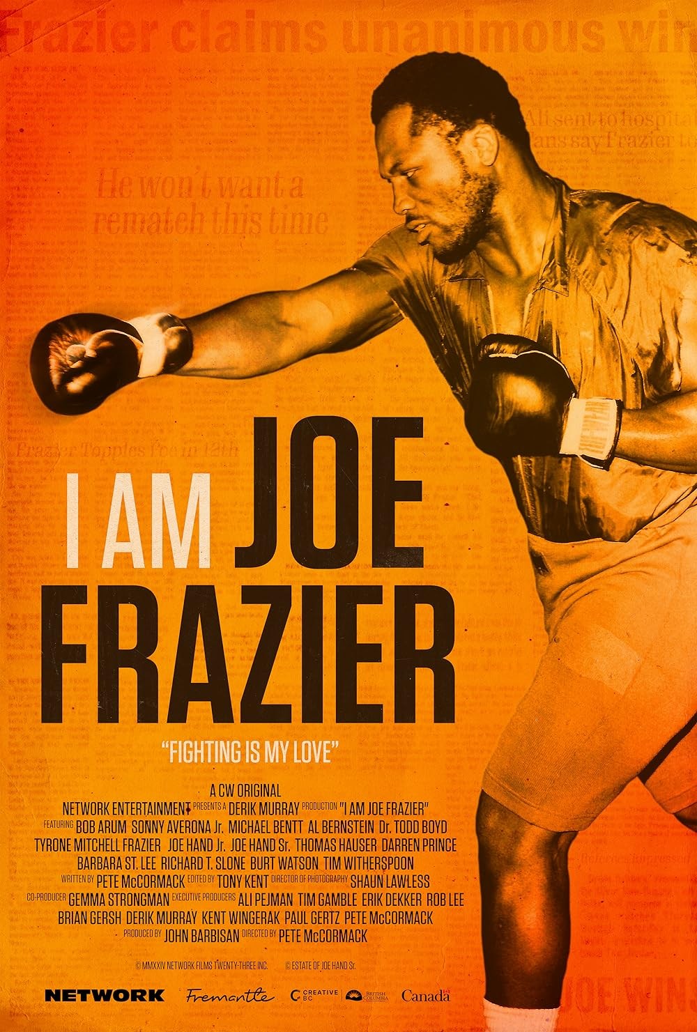 Poster de YO SOY JOE FRAZIER