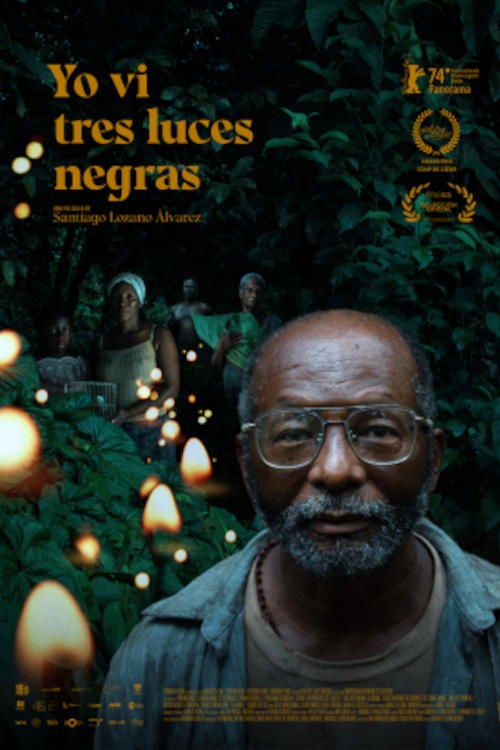 Poster de YO VI TRES LUCES NEGRAS en español