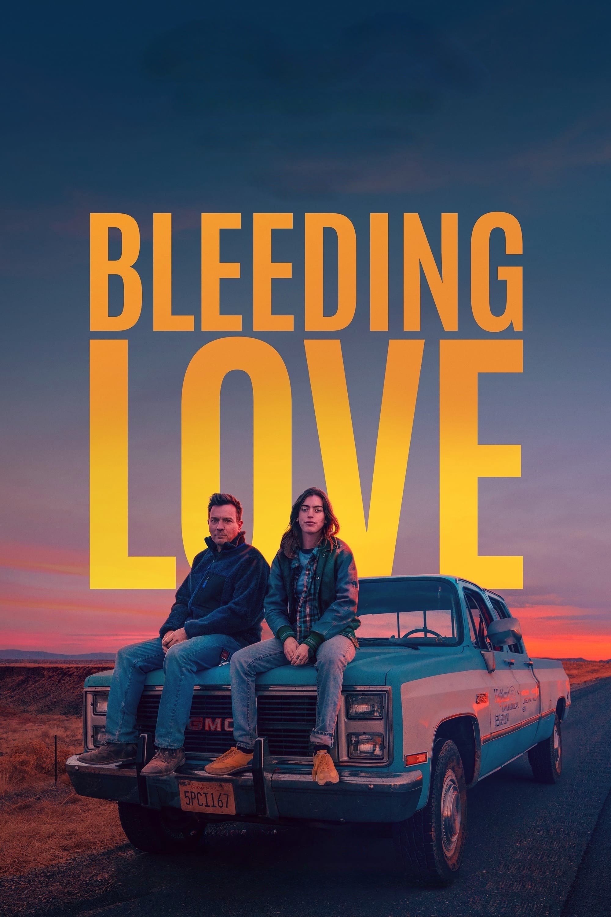 Poster de BLEEDING LOVE en inglés