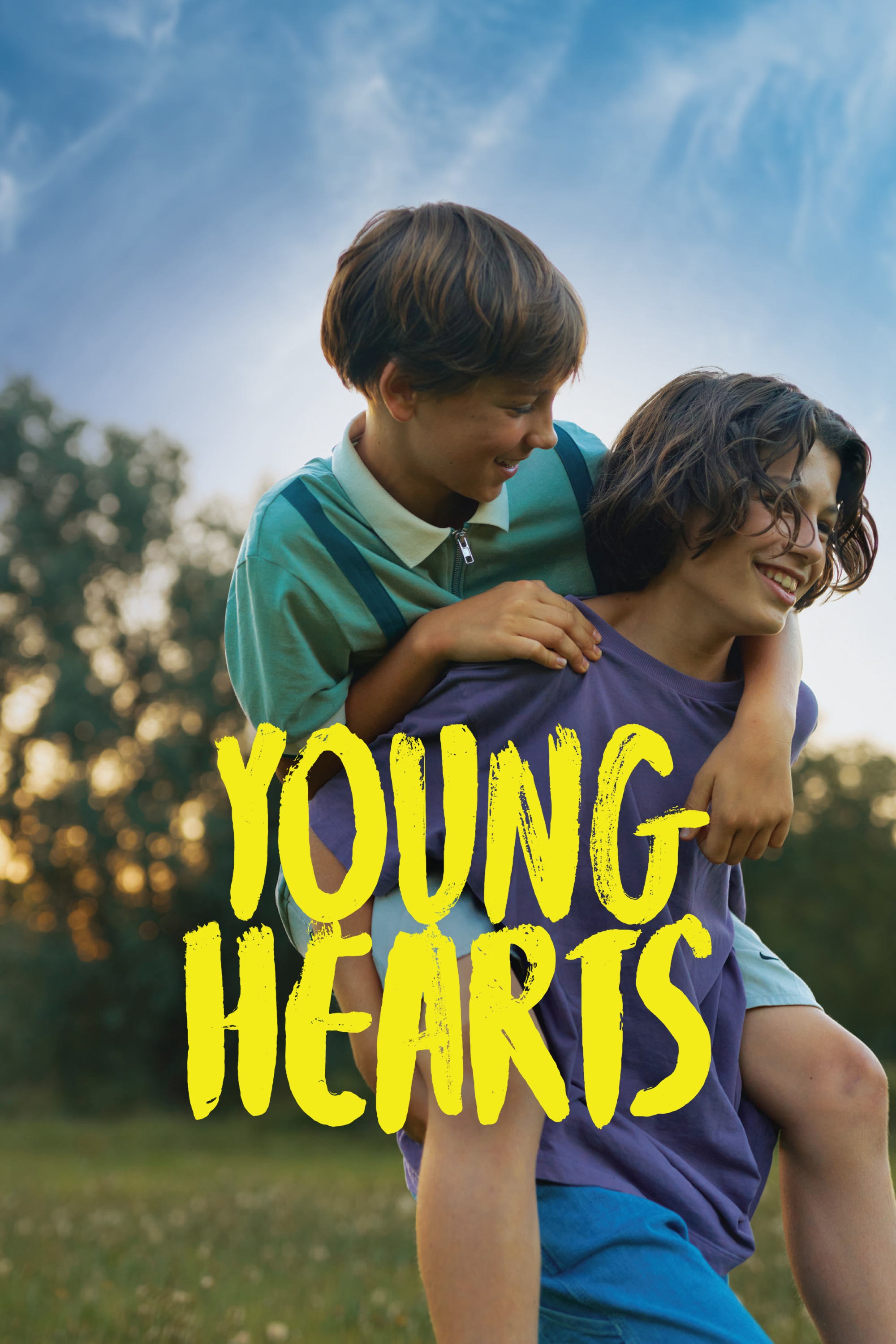Poster de YOUNG HEARTS en inglés