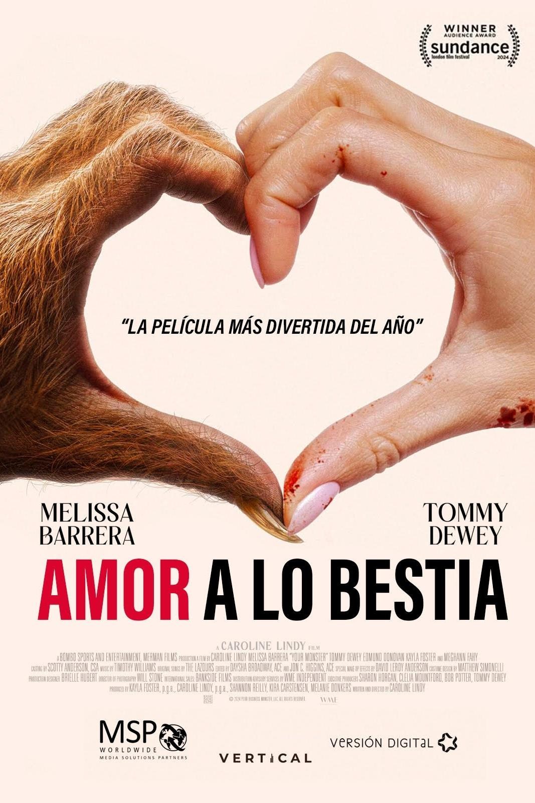 Poster de AMOR A LO BESTIA en español