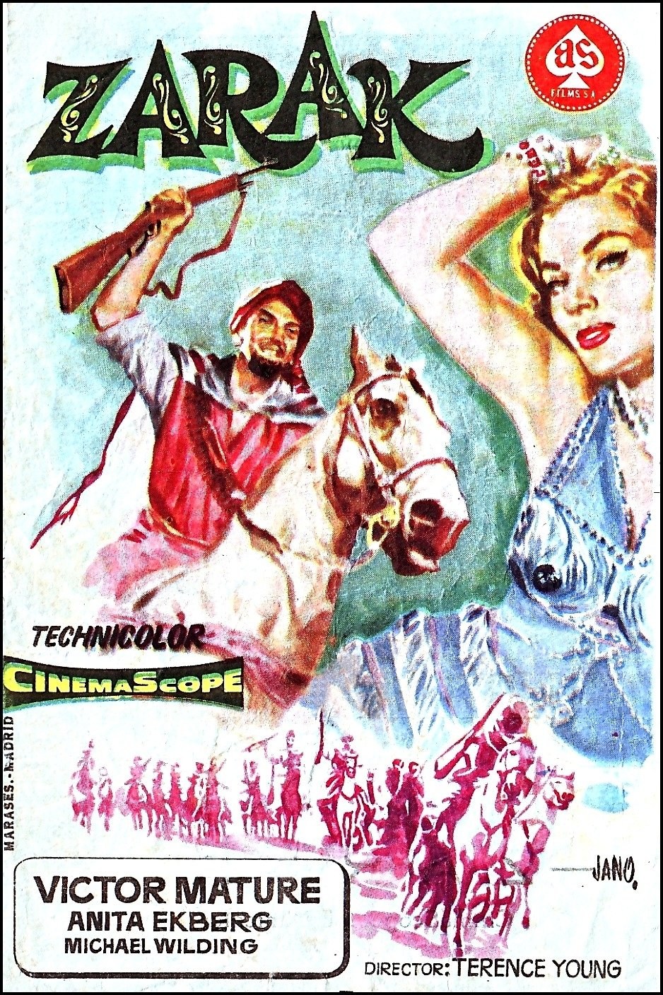 Poster de ZARAK en español