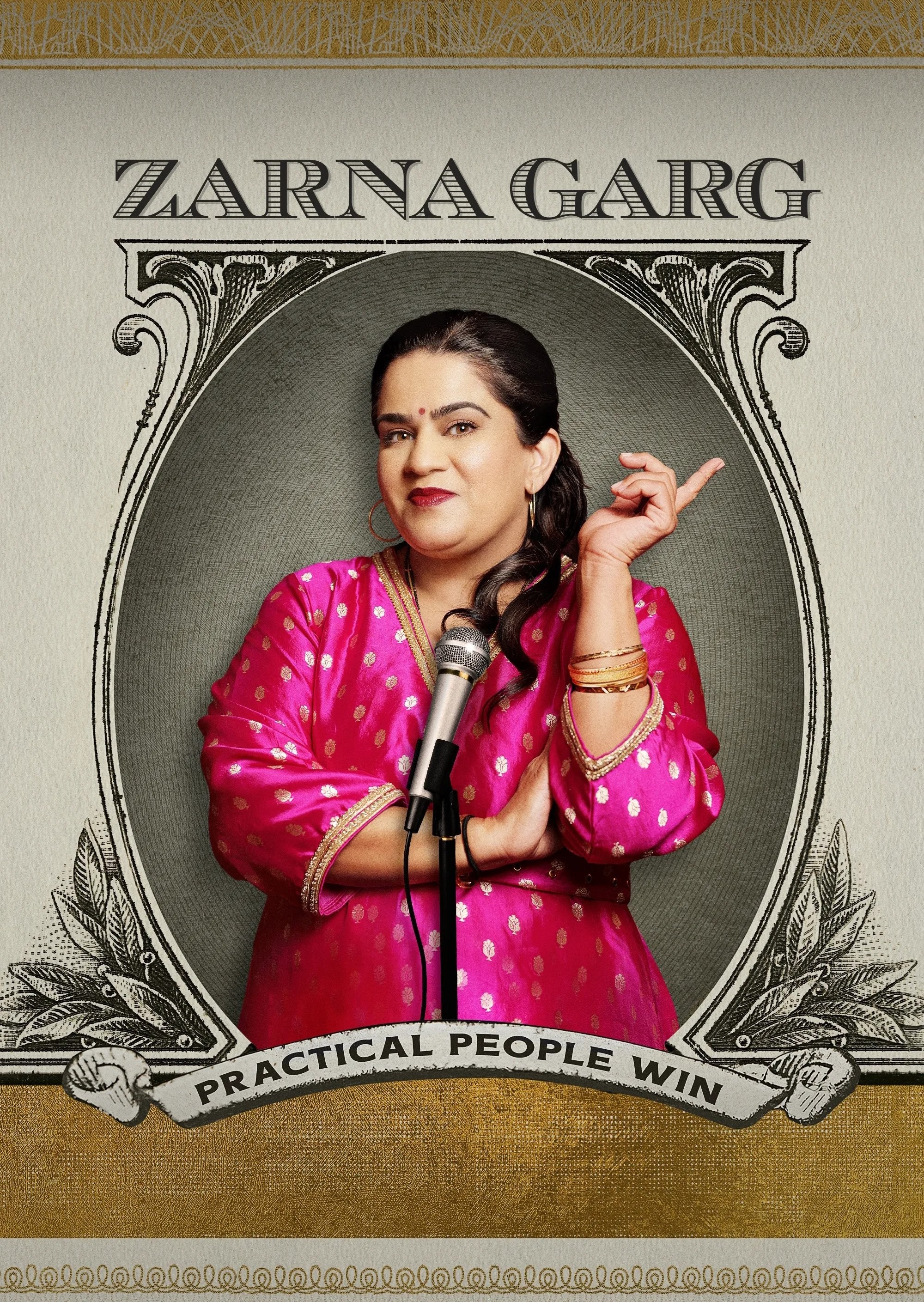 Poster de ZARNA GARG: PRACTICAL PEOPLE WIN.