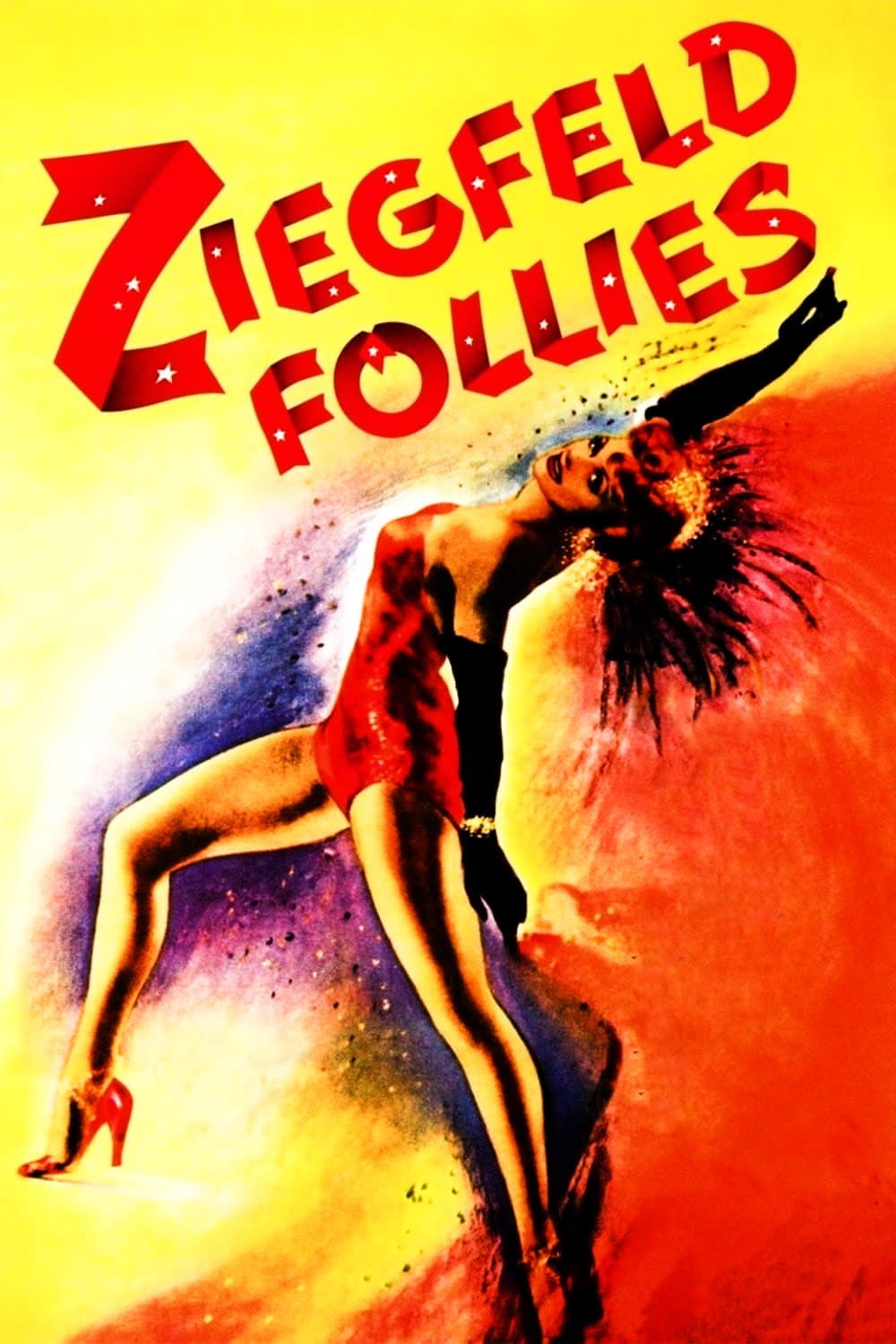 Poster de ZIEGFELD FOLLIES en inglés