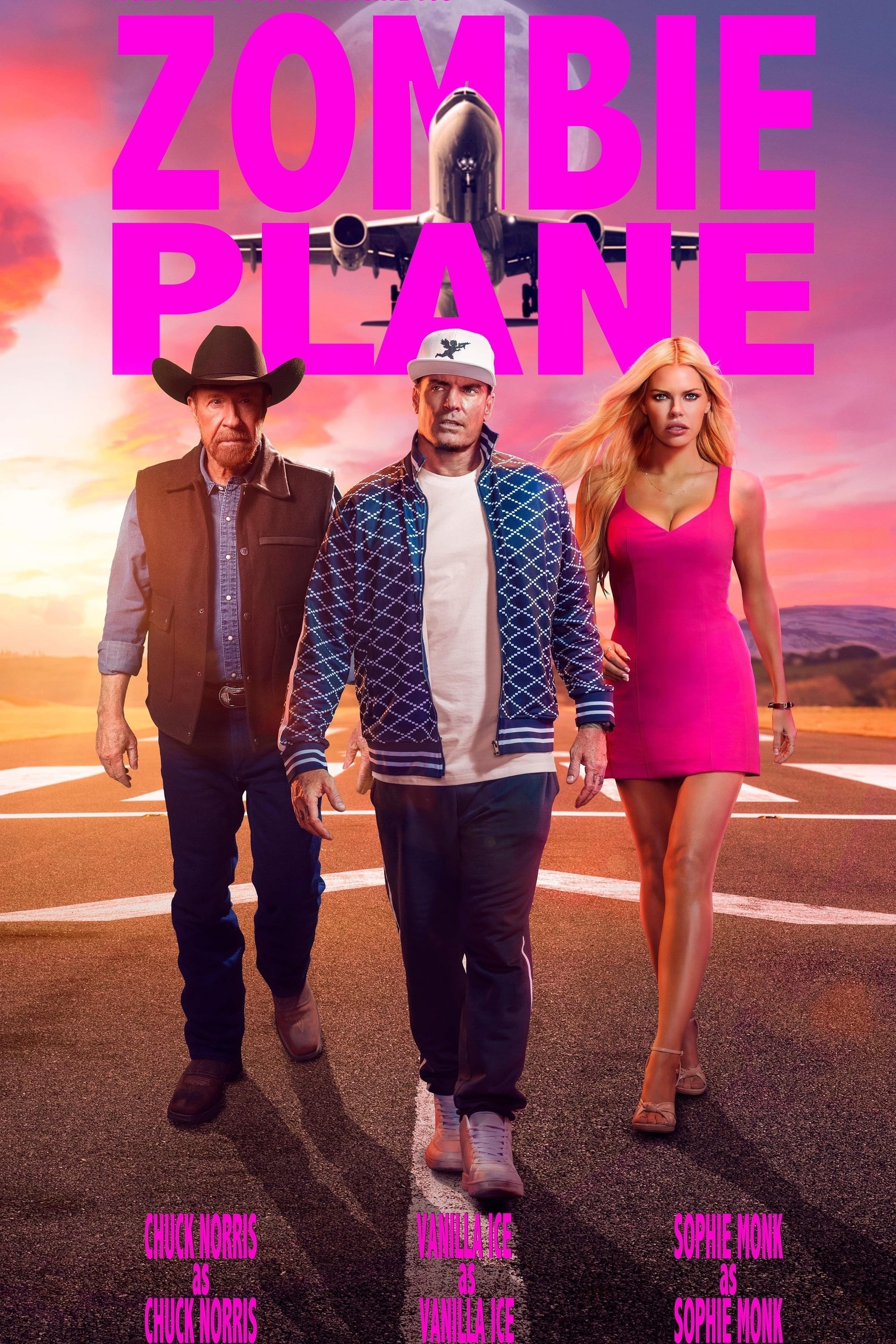 Poster de ZOMBIE PLANE en inglés
