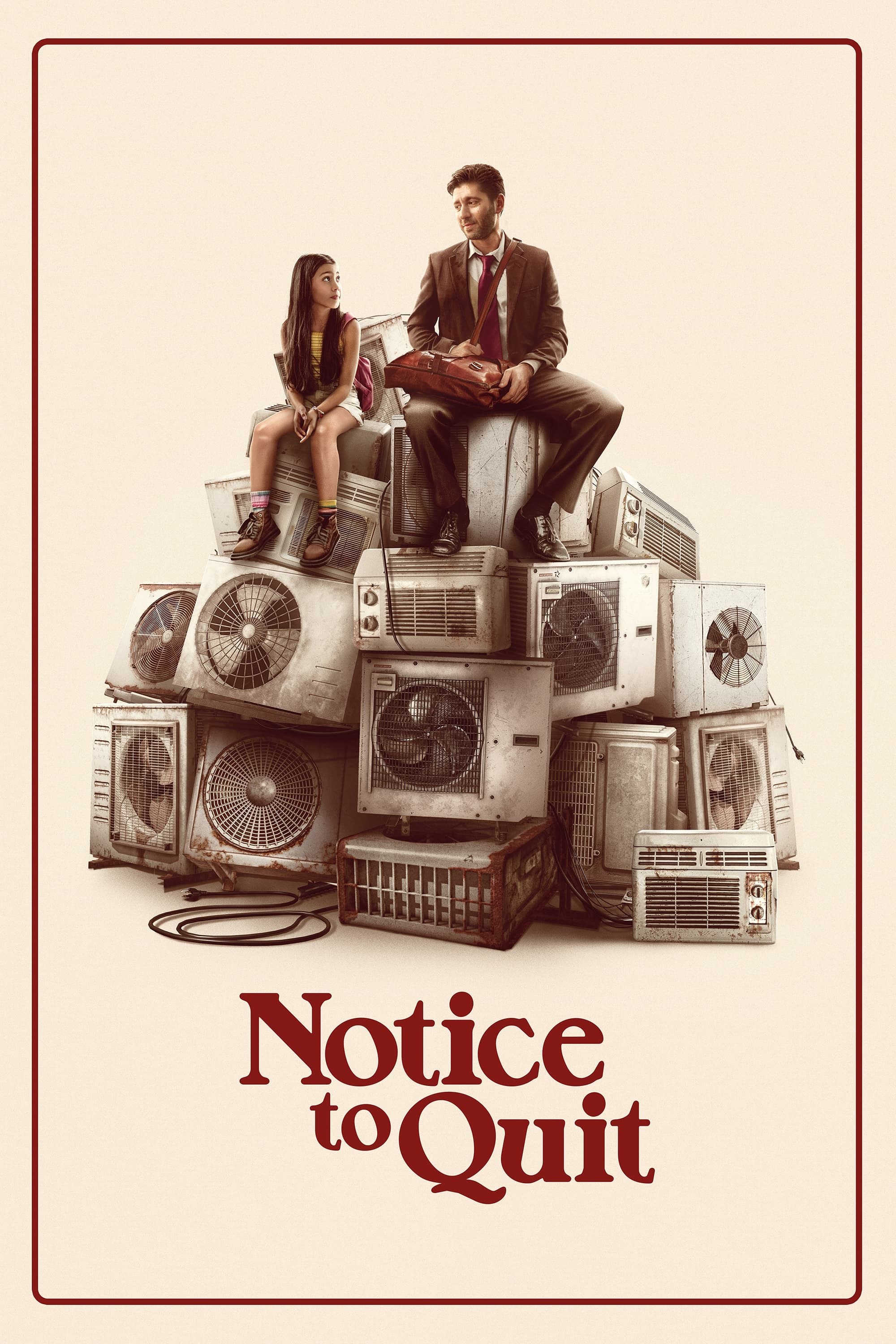 Poster de NOTICE TO QUIT en inglés