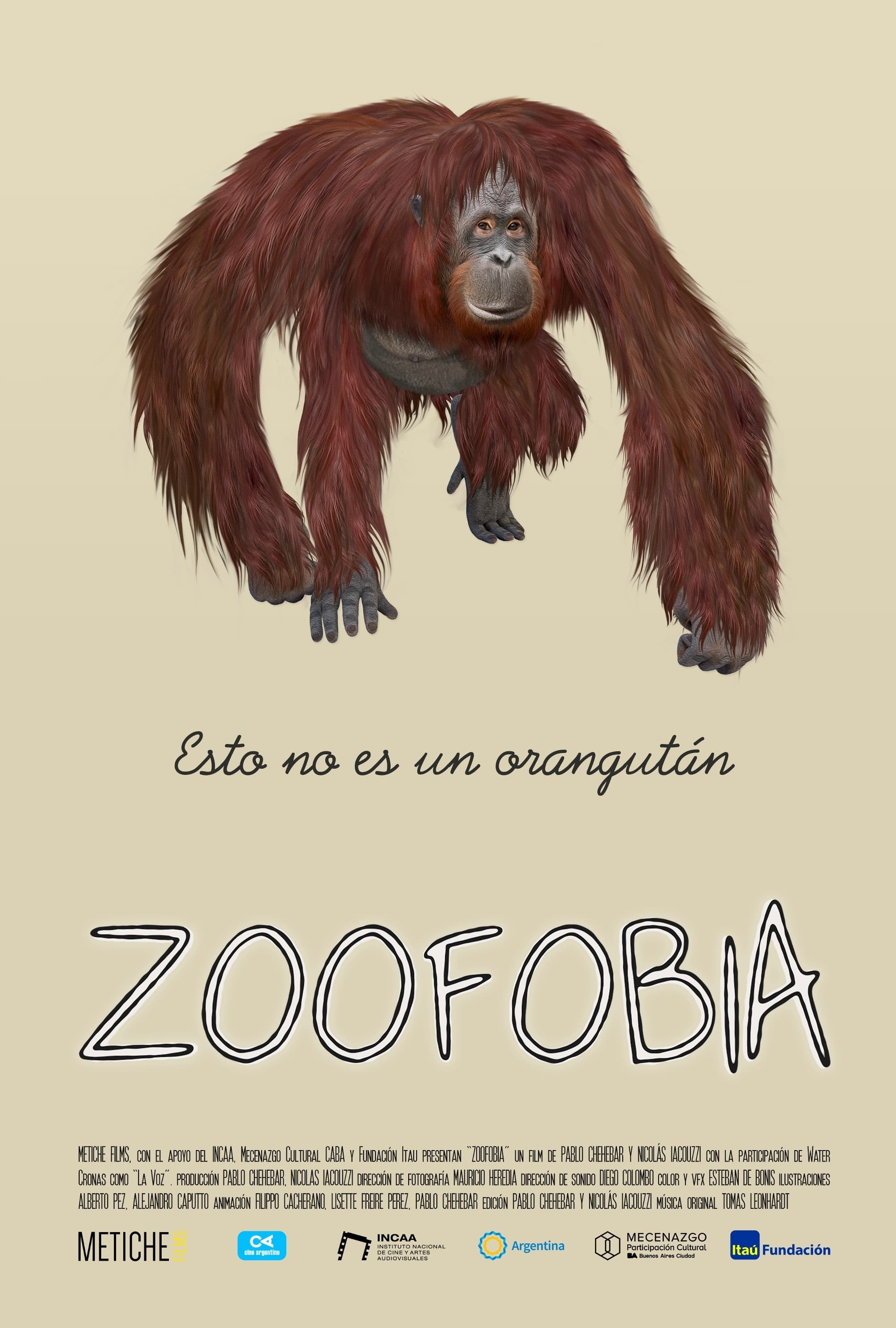 Poster de ZOOFOBIA en español