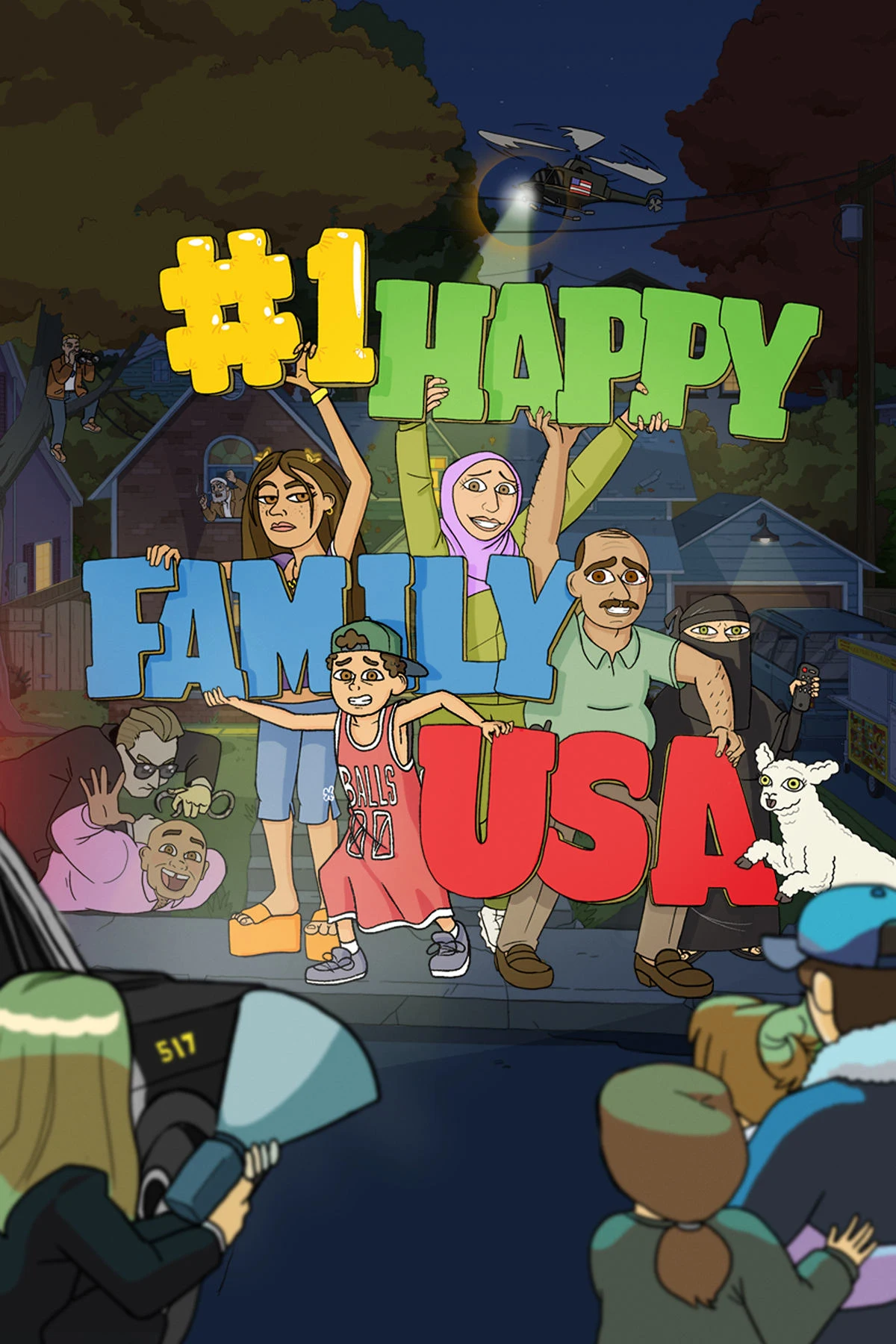 Poster  de #1 Happy Family USA en inglés
