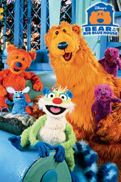 El oso de la casa azul