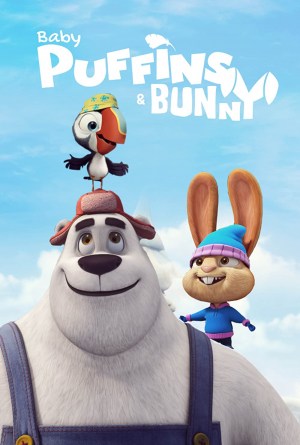 Baby Puffins & Bunny