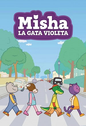 Misha the Purple Cat
