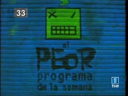 El peor programa de la semana