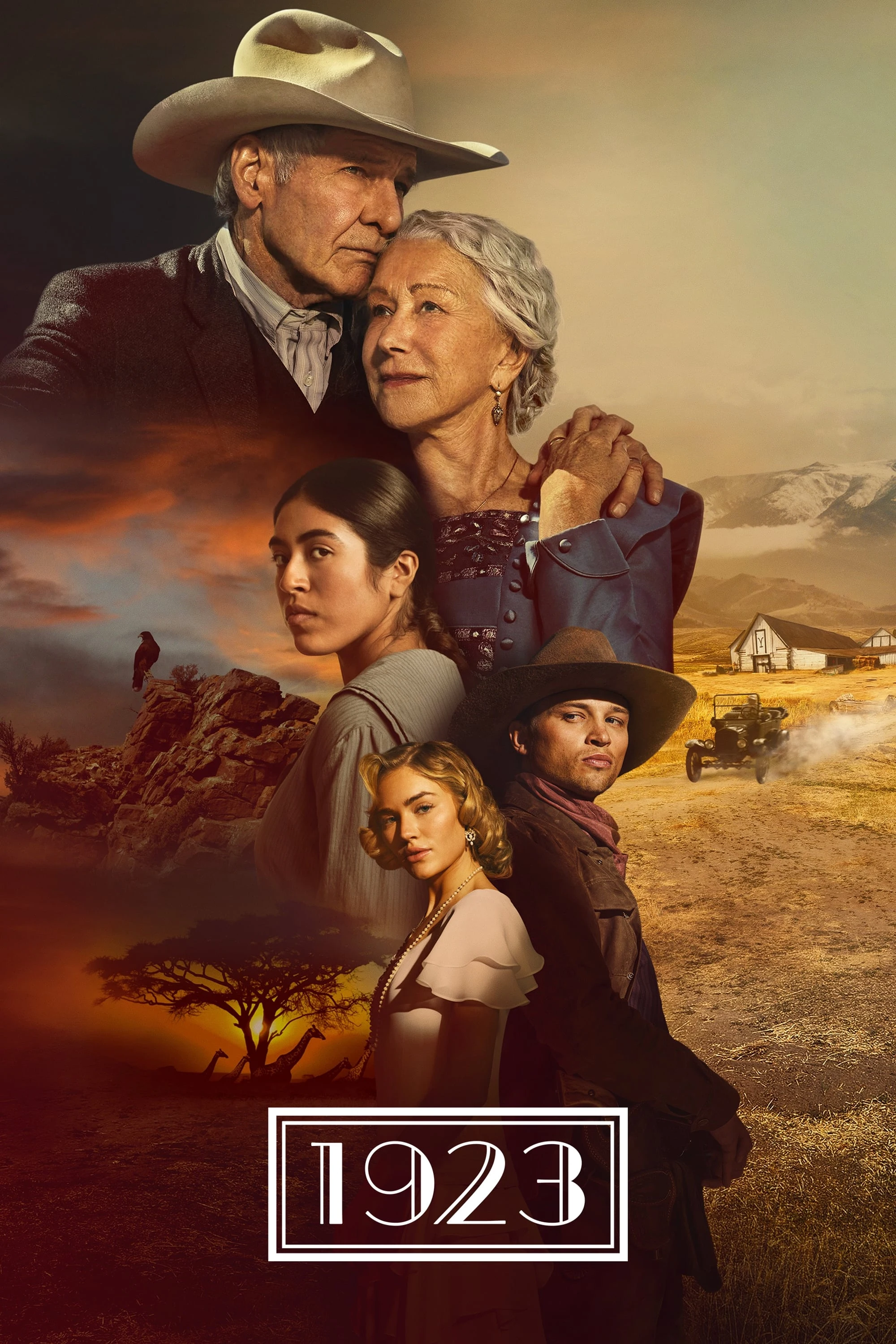 Poster  de 1923: A Yellostone Origin Story en inglés