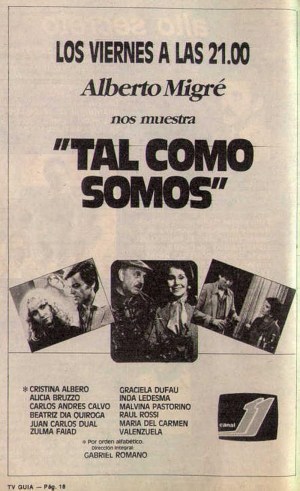 Tal como somos