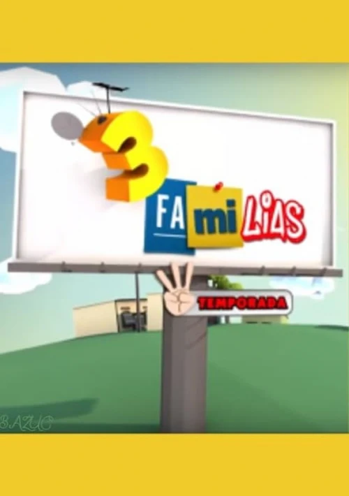 Poster  de la temporada 3 de 3 Familias
