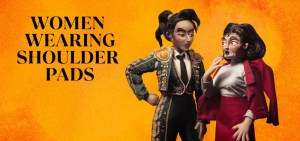 Mujeres con hombreras