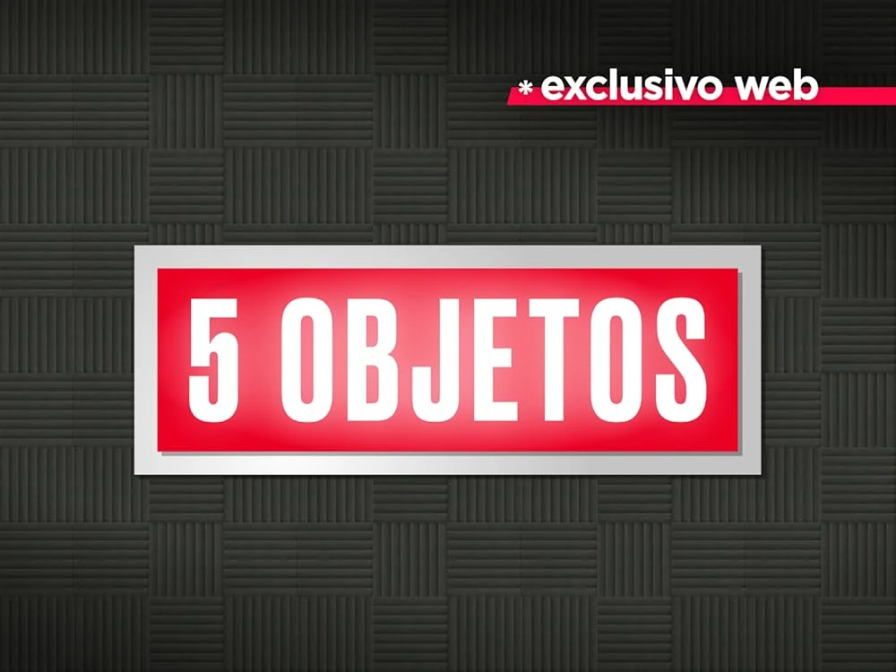 Poster  de 5 Objetos