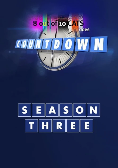 Poster  de la temporada 3 de 8 Out of 10 Cats Does Countdown
