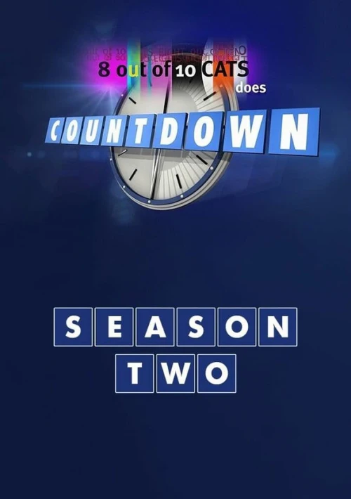 Poster  de la temporada 2 de 8 Out of 10 Cats Does Countdown